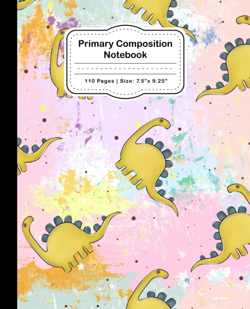 capítulo por capítulo baixar Primary Composition Notebook: Half Page Ruled Primary Writing Journal For Kids Grades K-2 With Dotted Midline and Picture Space | Draw & Write Exercise Book | 7.5" x 9.25" | 110 Pages