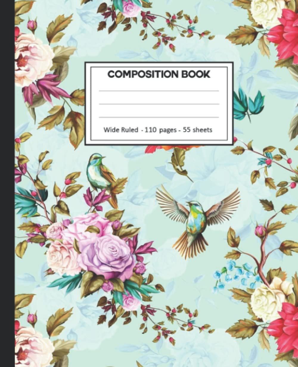 Composition Notebook: Birds College Ruled: 110+ Lined Pages Writing Journal. baixar o livro de graça