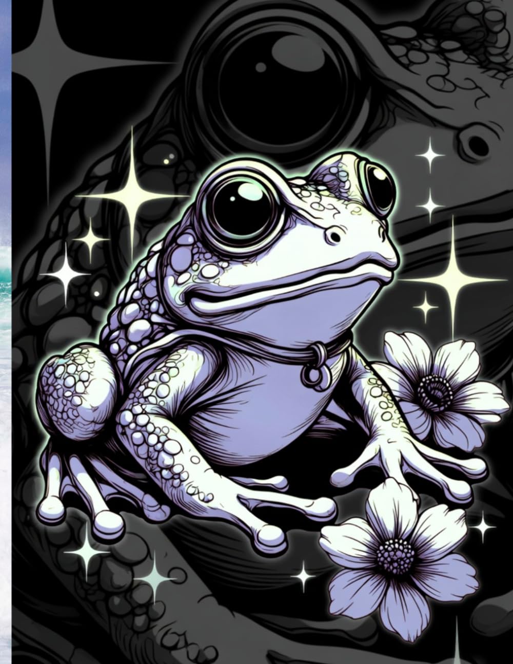 A4 Blank Notebook – Cute Neon Frog Big Eyes Cover – Unlined Journal for Drawing, Sketching & Creative Writing: Large A4 Unlined Notebook with Smooth... Notes & Creative Ideas (Portuguese Edition) baixar o livro de graça