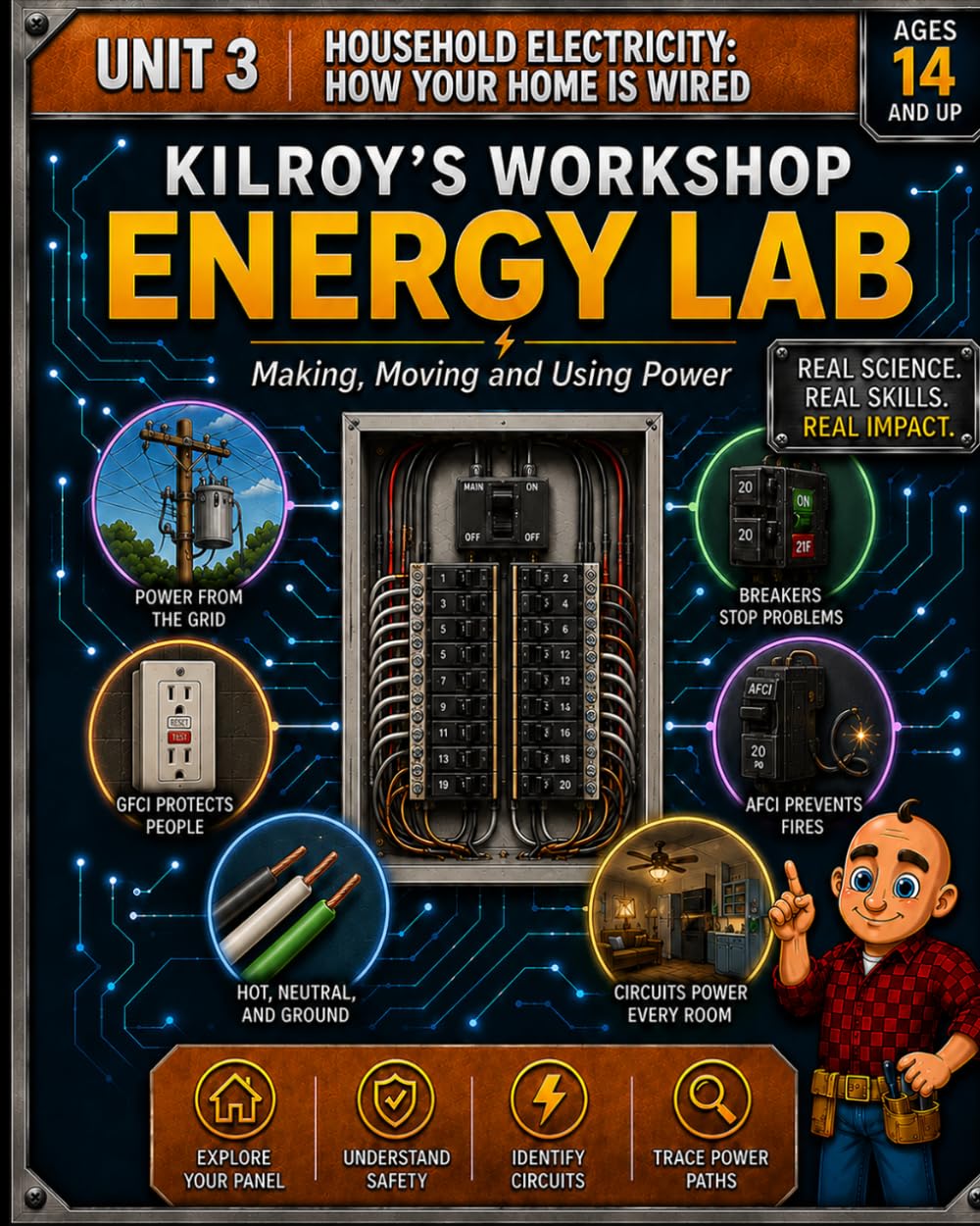 capítulo por capítulo baixar Shop in a Box: Energy Lab: Unit 3: Household Electricity Ages 14+