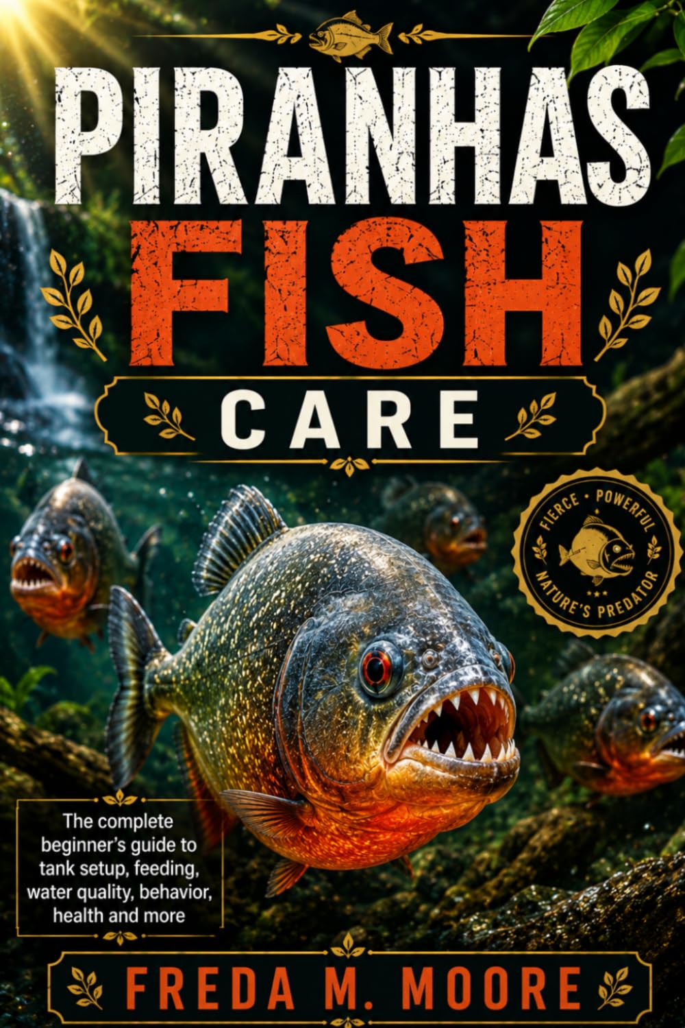 capítulo por capítulo baixar Piranhas Fish Care: The complete beginner's guide to tank setup, feeding, water quality, behavior, health and more