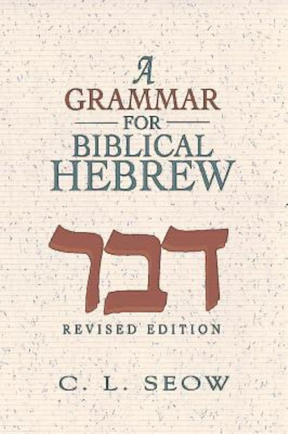 capítulo por capítulo baixar A Grammar for Biblical Hebrew (Revised Edition)