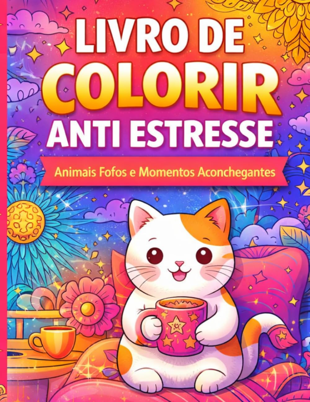capítulo por capítulo baixar Livro de Colorir Anti Estresse: Animais Fofos e Momentos Aconchegantes (Portuguese Edition)