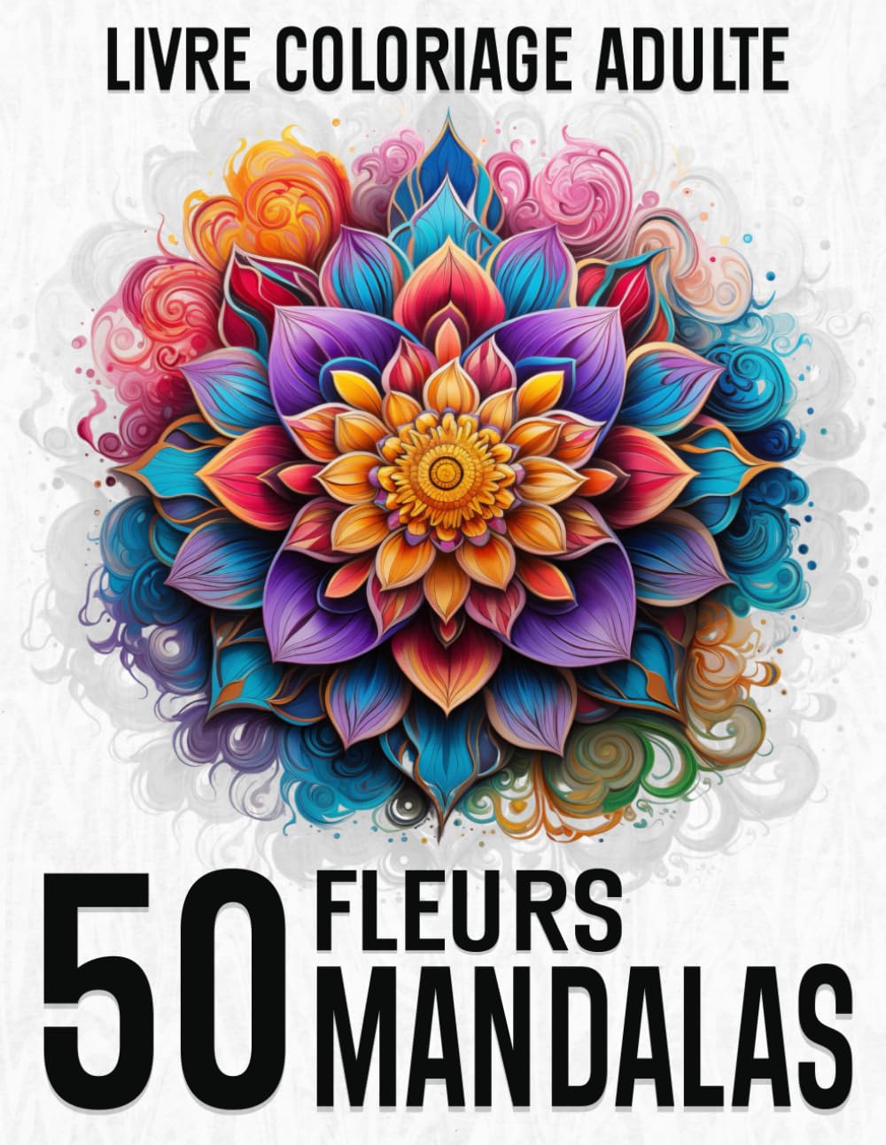 ler totalmente Fleurs Mandalas - Livre de Coloriage Adulte: Cahier de Coloriage Adulte Anti Stress Mandalas à Colorier (French Edition)