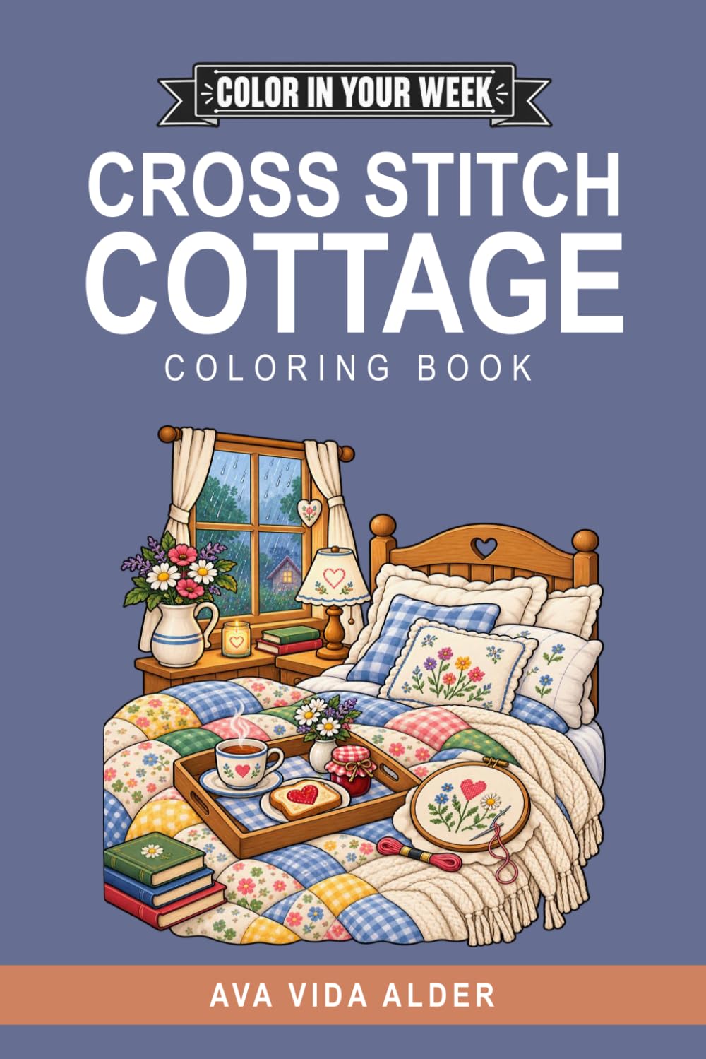 COLOR IN YOUR WEEK - CROSS STITCH COTTAGE baixar livro de graça