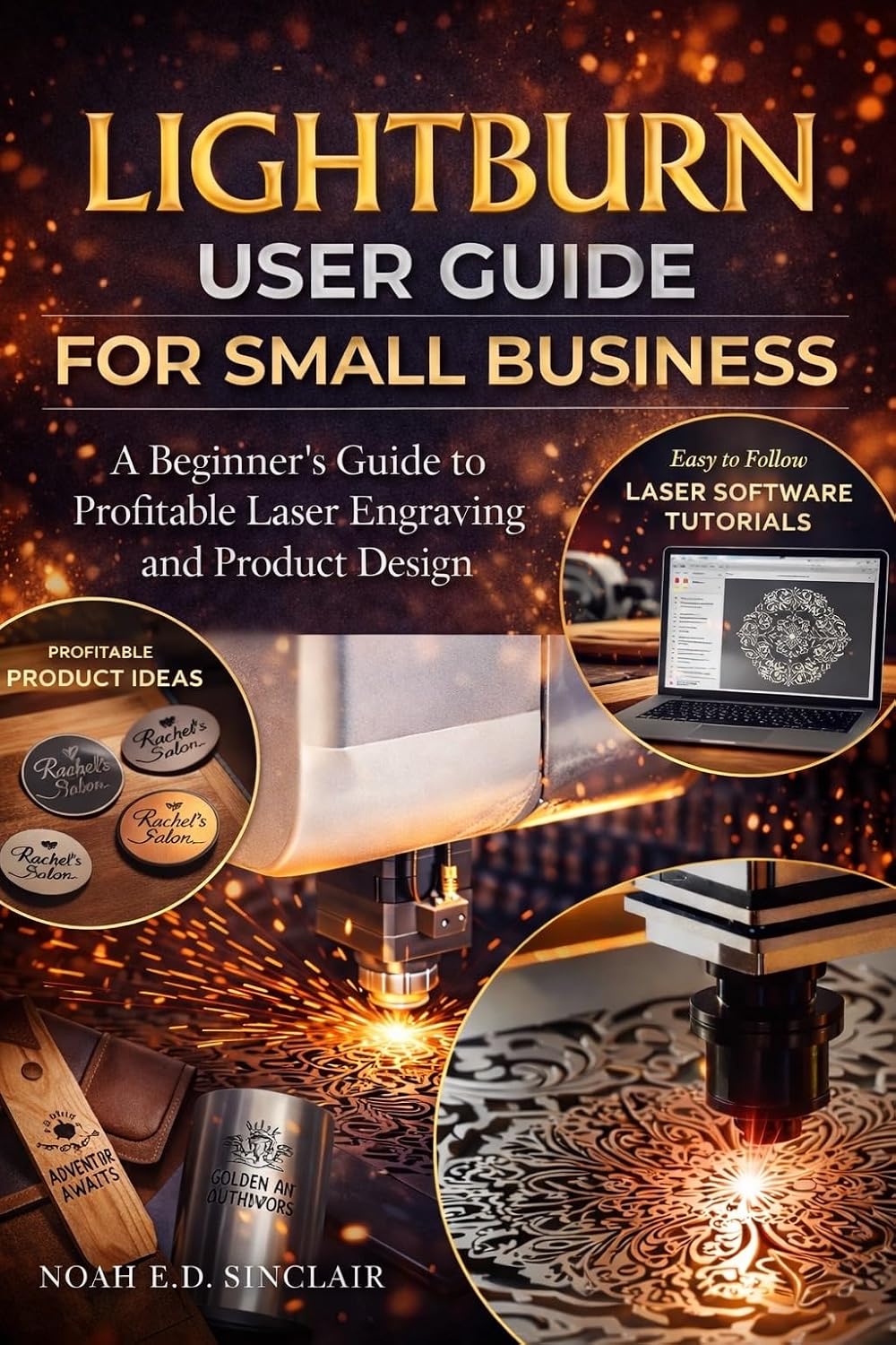 capítulo por capítulo baixar LIGHTBURN USER GUIDE FOR SMALL BUSINESS: A Beginner’s Guide to Profitable Laser Engraving and Product Design (English Edition)