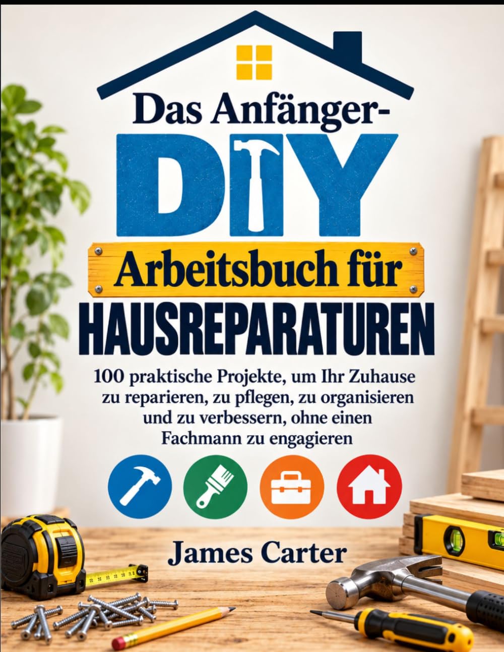 capítulo por capítulo baixar Das Anfänger-DIY Arbeitsbuch für Hausreparaturen: 100 praktische Projekte, um Ihr Zuhause zu reparieren, zu pflegen, zu organisieren und zu... einen Fachmann zu engagieren (German Edition)