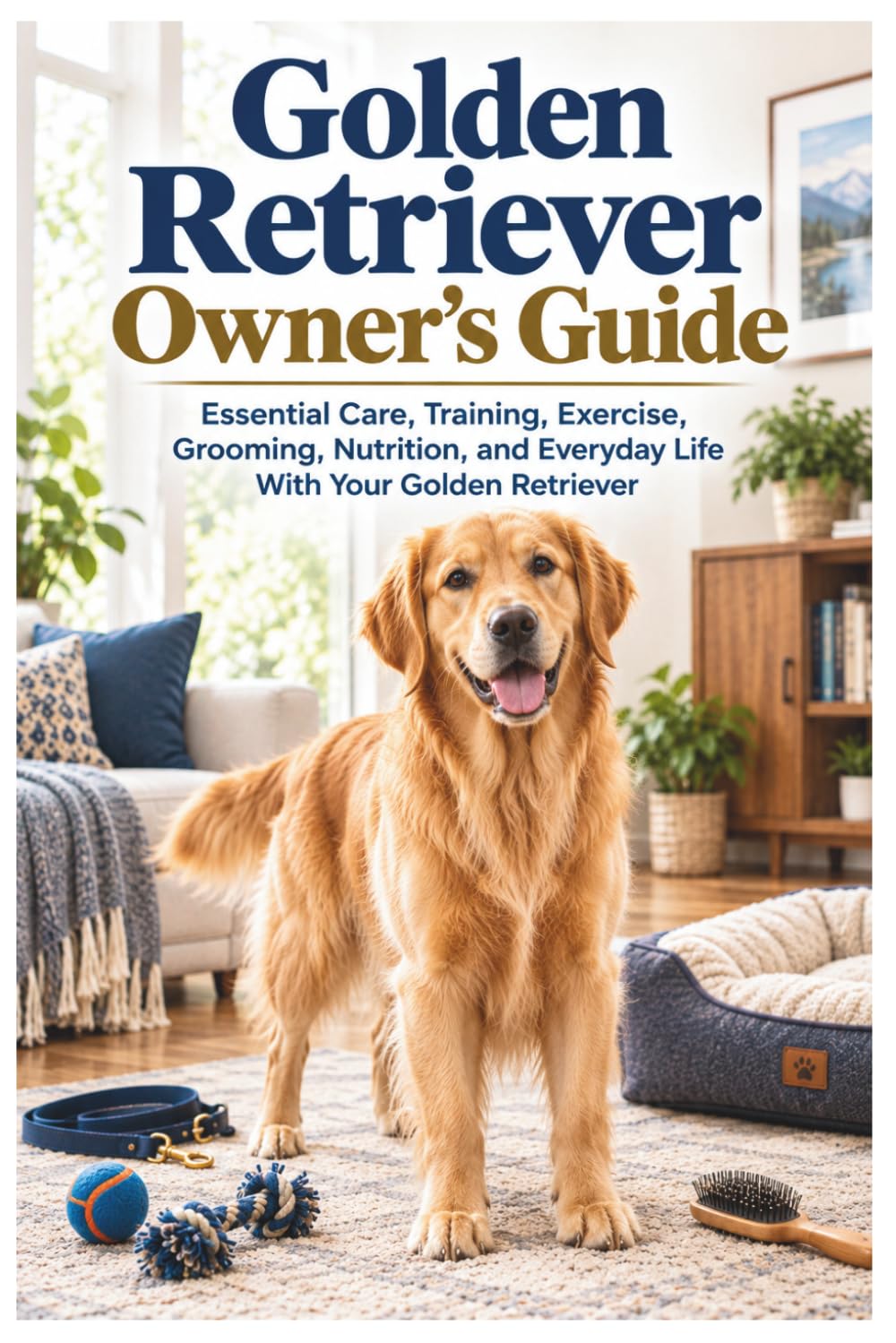Golden Retriever Owner's Guide: Essential Care, Training, Exercise, Grooming, Nutrition, and Everyday Life With Your Golden Retriever baixar livro de graça
