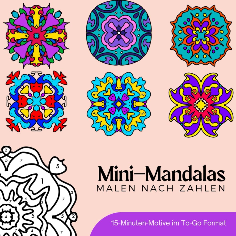 ler totalmente Mandala: Malen nach Zahlen (German Edition)