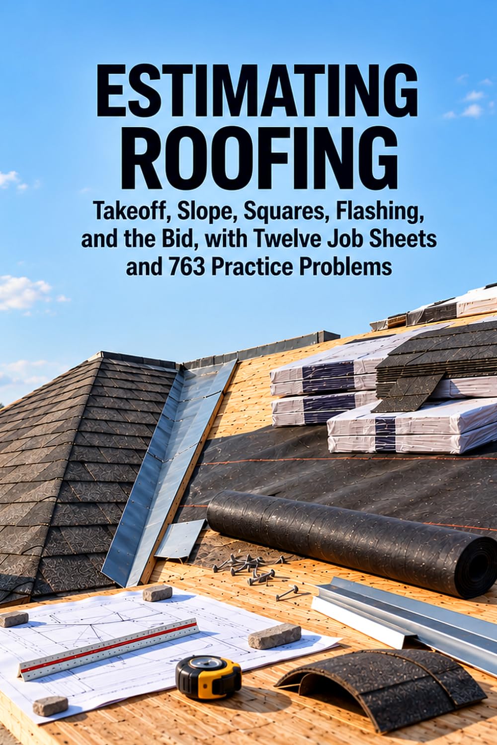 ler totalmente Estimating Roofing: Takeoff, Slope, Squares, Flashing, and the Bid, with Twelve Job Sheets and 763 Practice Problems