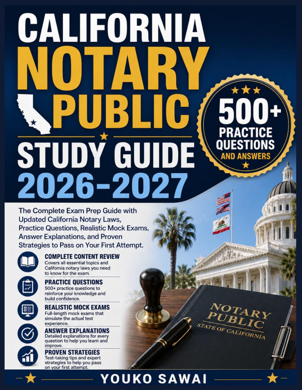 CALIFORNIA NOTARY PUBLIC STUDY GUIDE 2026-2027: The Complete Exam Prep Guide with Updated California Notary Laws, Practice Questions, Realistic Mock... Strategies to Pass on Your First Attempt baixar livro de graça