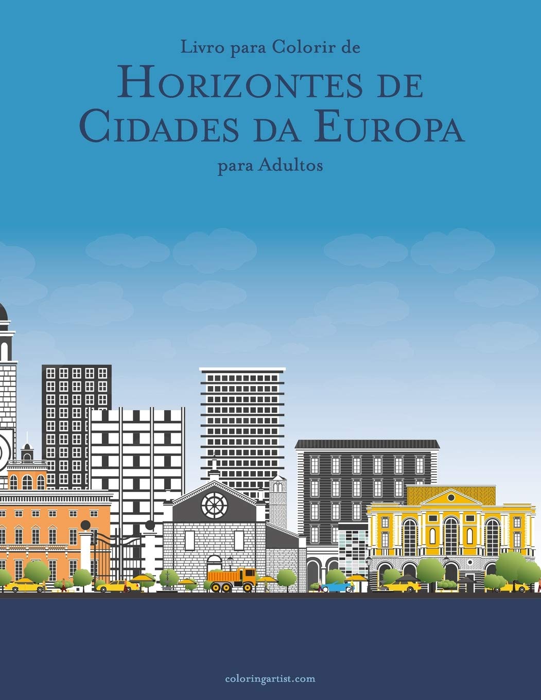 ler totalmente Livro para Colorir de Horizontes de Cidades da Europa para Adultos: 1