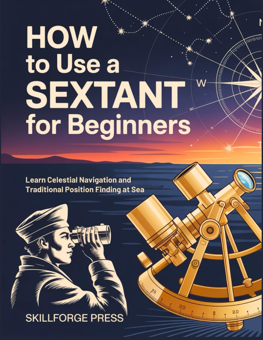 HOW TO USE A SEXTANT FOR BEGINNERS: Learn Celestial Navigation and Traditional Position Finding at Sea baixar o livro de graça