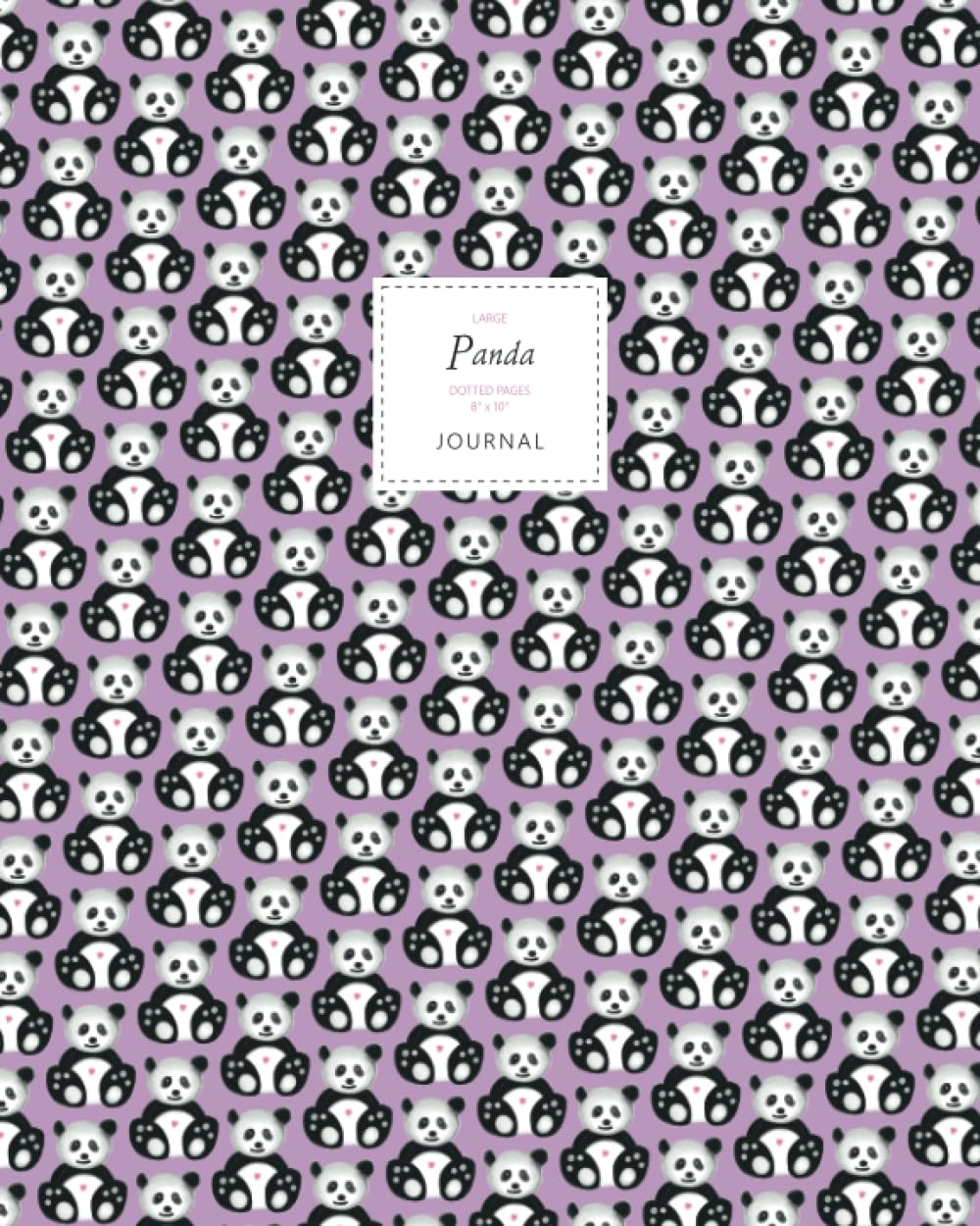 capítulo por capítulo baixar Panda Journal - Dotted Pages - 8x10 - Large: (Pink Edition) Journal 192 dot grid pages (8x10 inches / 20.3x25.4 cm/Large)