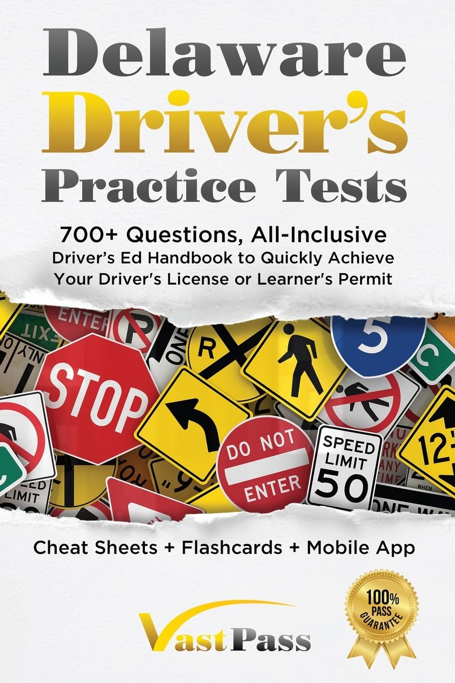 ler totalmente Delaware Driver's Practice Tests: 700+ Questions, All-Inclusive Driver's Ed Handbook to Quickly achieve your Driver's License or Learner's Permit (Cheat Sheets + Digital Flashcards + Mobile App)