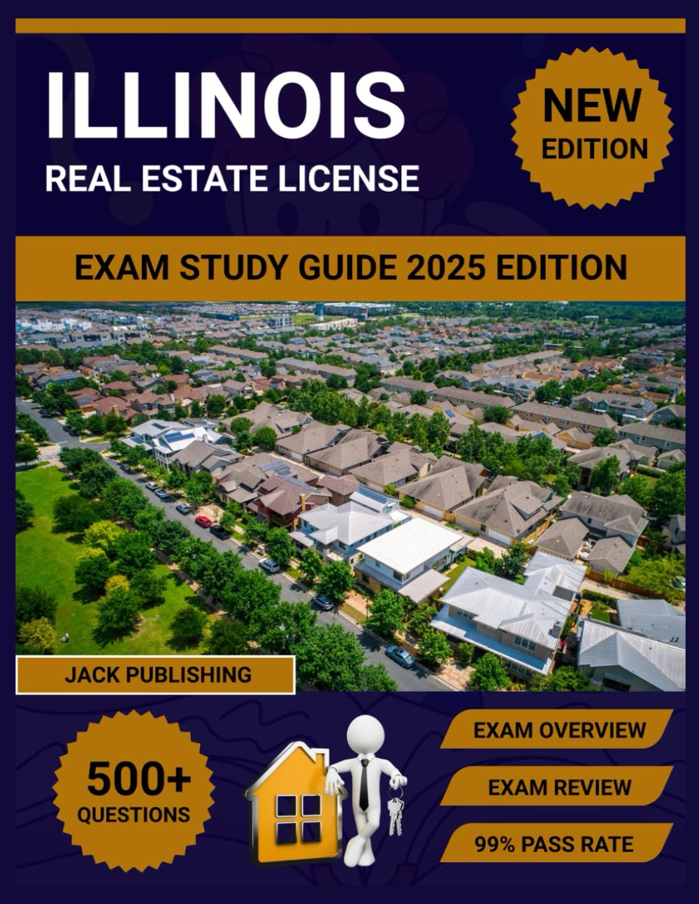 capítulo por capítulo baixar Illinois Real Estate License Exam Study Guide 2025 Edition