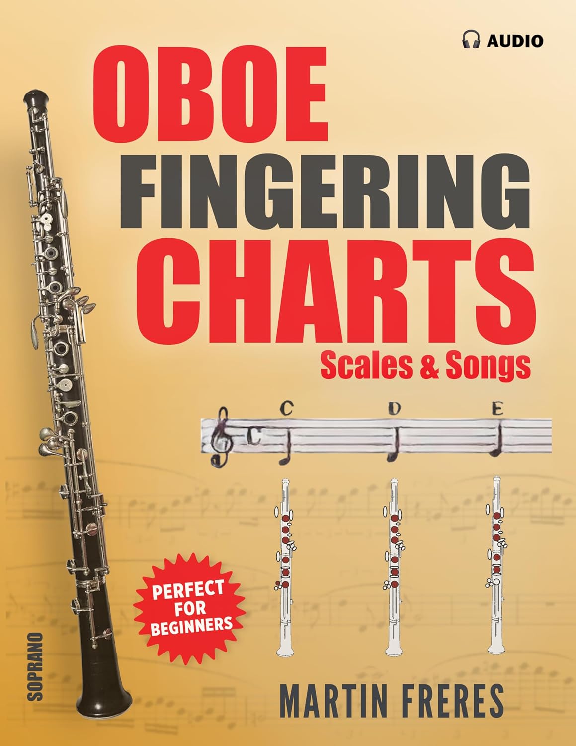 Oboe Fingering Charts, Scales & Songs: A Complete Beginner's Reference for the Oboe (English Edition) baixar o livro de graça