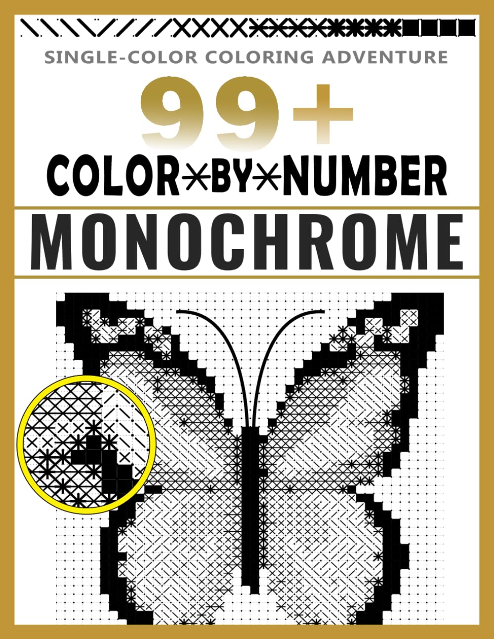 99+ Monochrome Color-by-Number Book for Adults: Easy and Relaxing Single-Color Coloring Pages with Beautiful Reveal Artwork baixar livro de graça