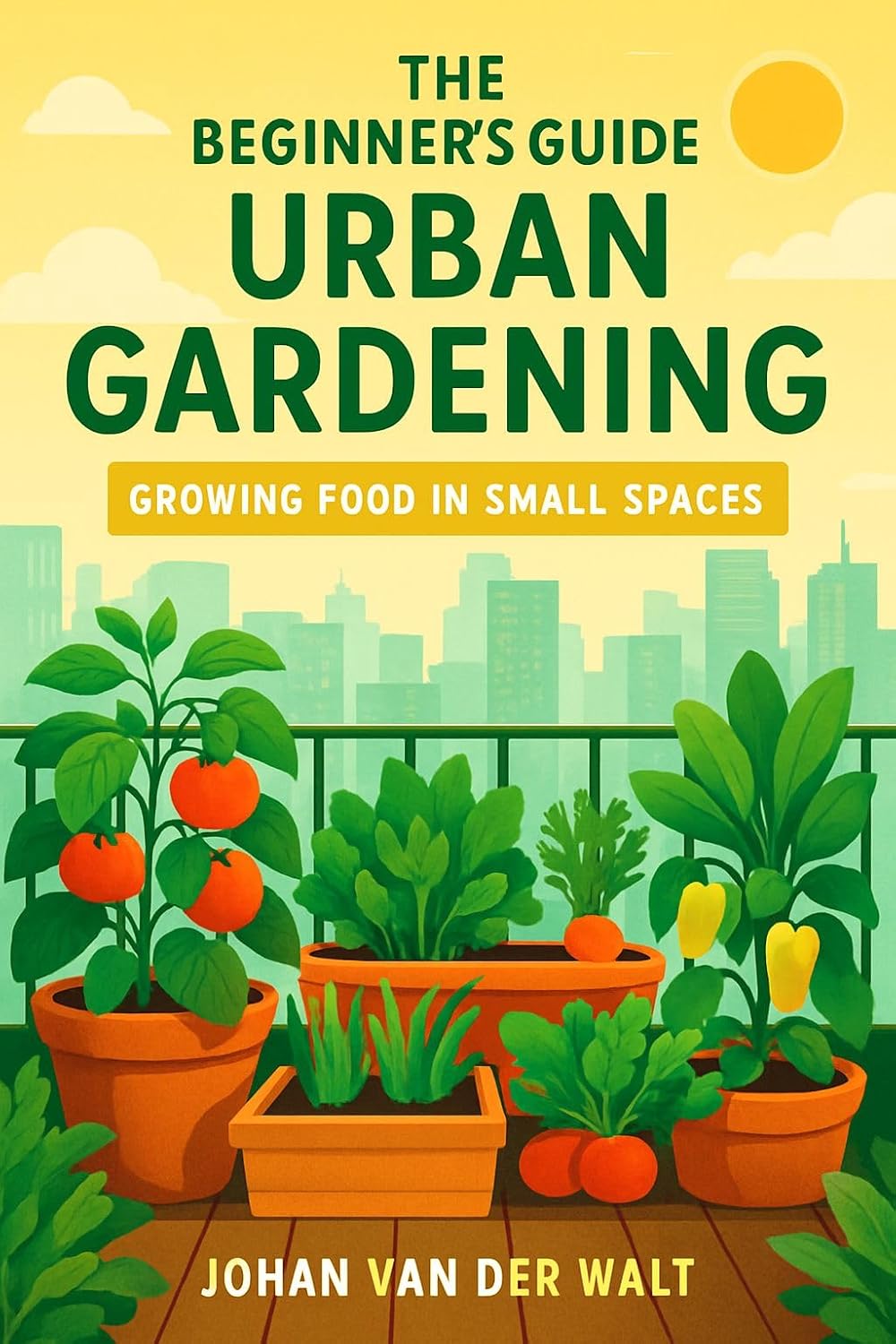 ler totalmente The Beginner’s Guide to Urban Gardening: Growing Food in Small Spaces: Simple Steps for Apartment, Balcony, and Rooftop Gardens (English Edition)