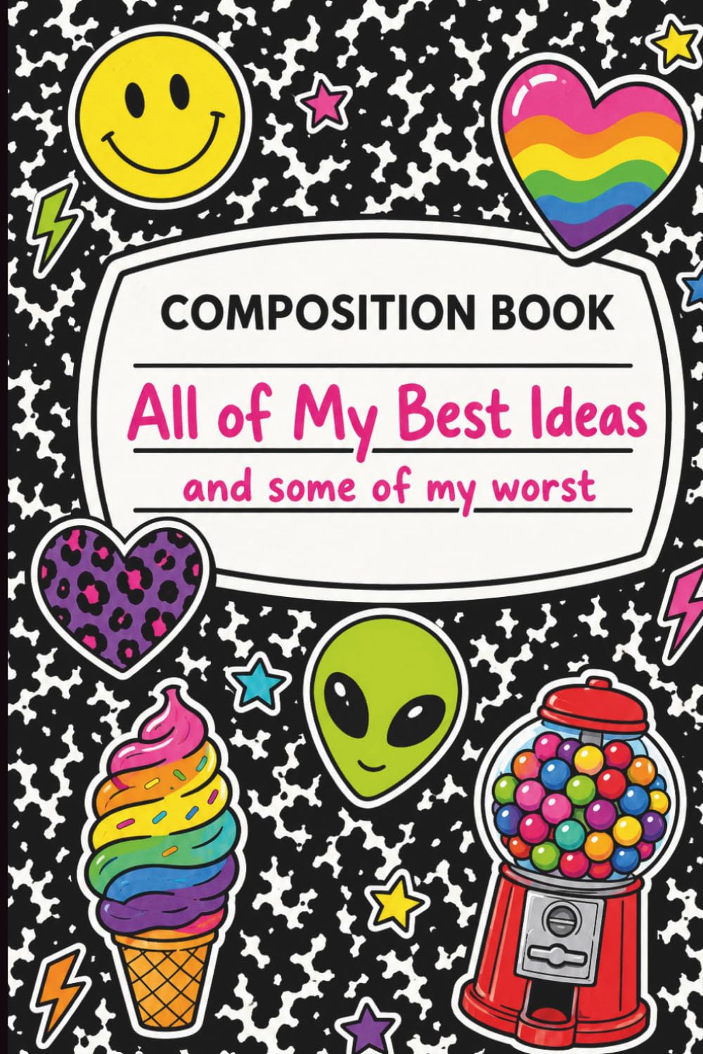 As If! A 90s Aesthetic Journal: 100 Pages, 6x9 Retro Composition Book for Nostalgia Lovers baixar o livro de graça