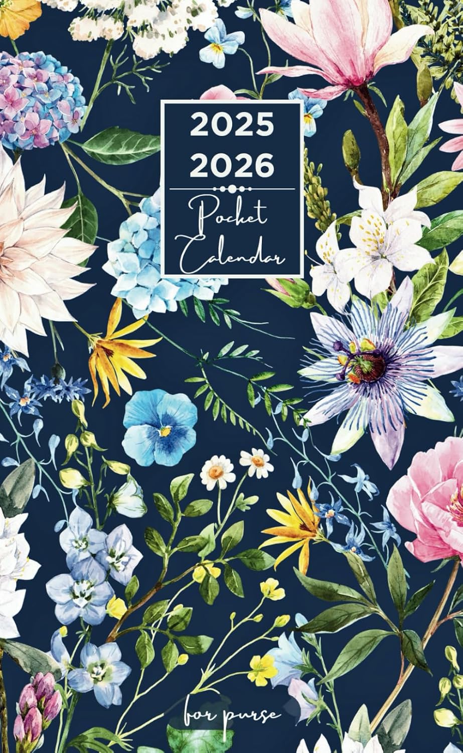 2025-2026 Pocket Calendar for Purse: 2-Year Small Monthly Planner with Holidays and Motivational Quotes baixar livro de graça