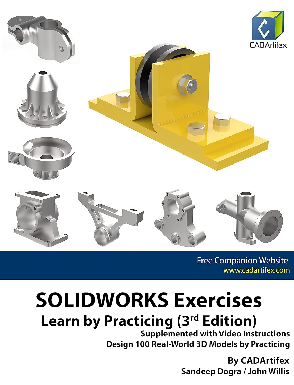 ler totalmente SOLIDWORKS Exercises - Learn by Practicing (3rd Edition): Supplemented with Video Instructions (English Edition)