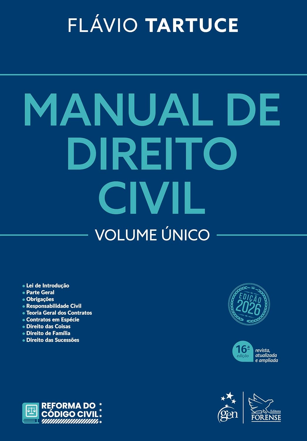 ler totalmente Manual de Direito Civil - Vol. Único - 16ª Edição 2026