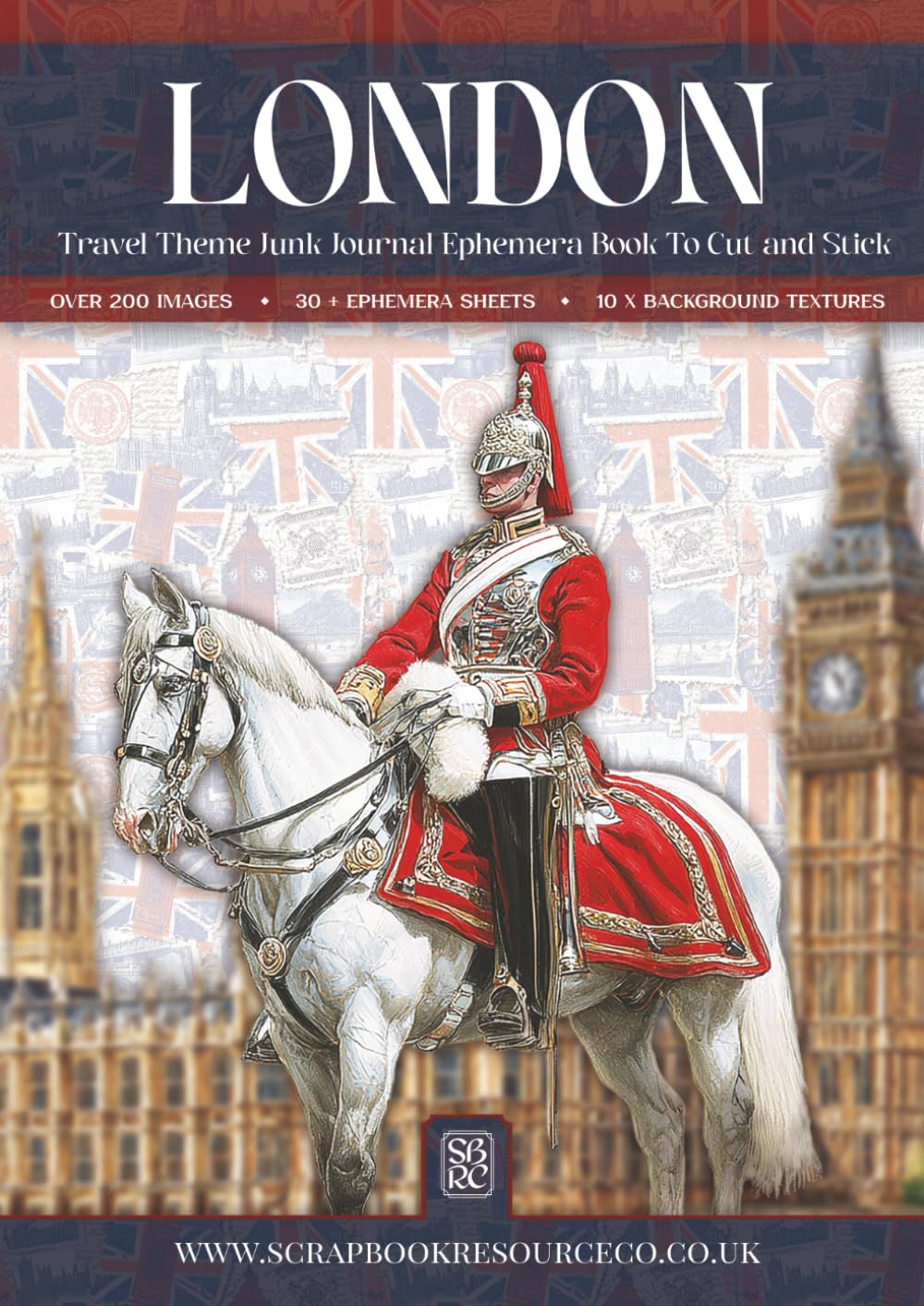 ler totalmente London: Travel Theme Junk Journal Ephemera Book To Cut And Stick