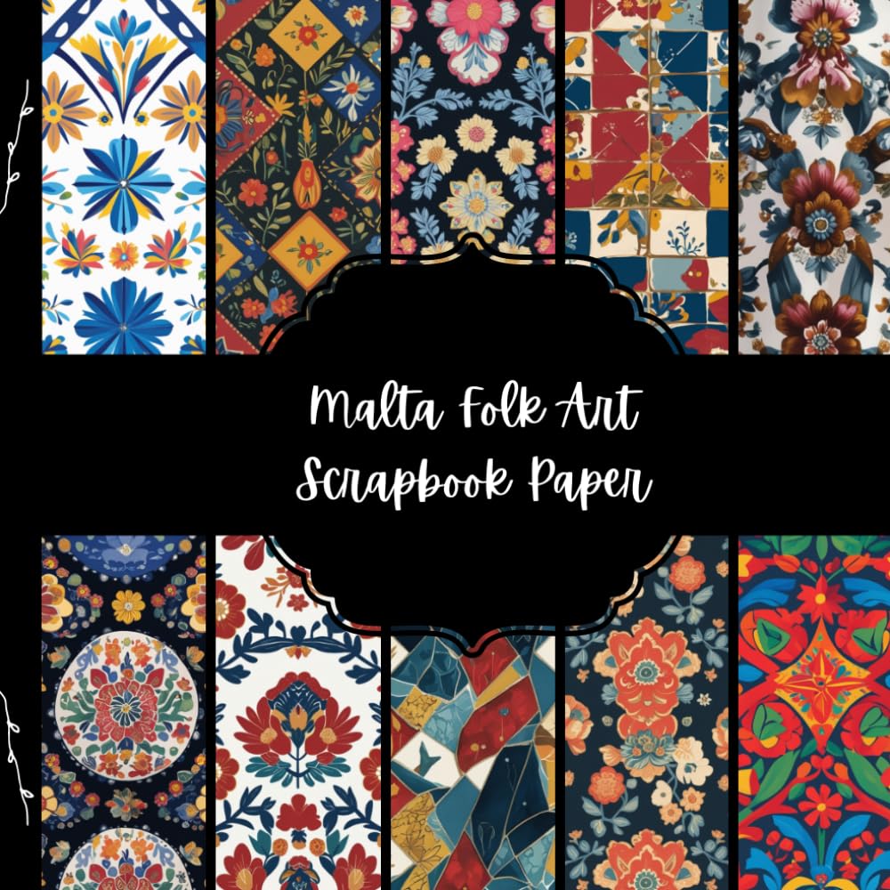 Mali Folk Art Scrapbook Paper, African Junk Journal Paper, Travel Decorative Paper, DIY Projects, Origami, Collage Sheets, Decoupage Paper, 10 Designs, Double Sided baixar livro de graça