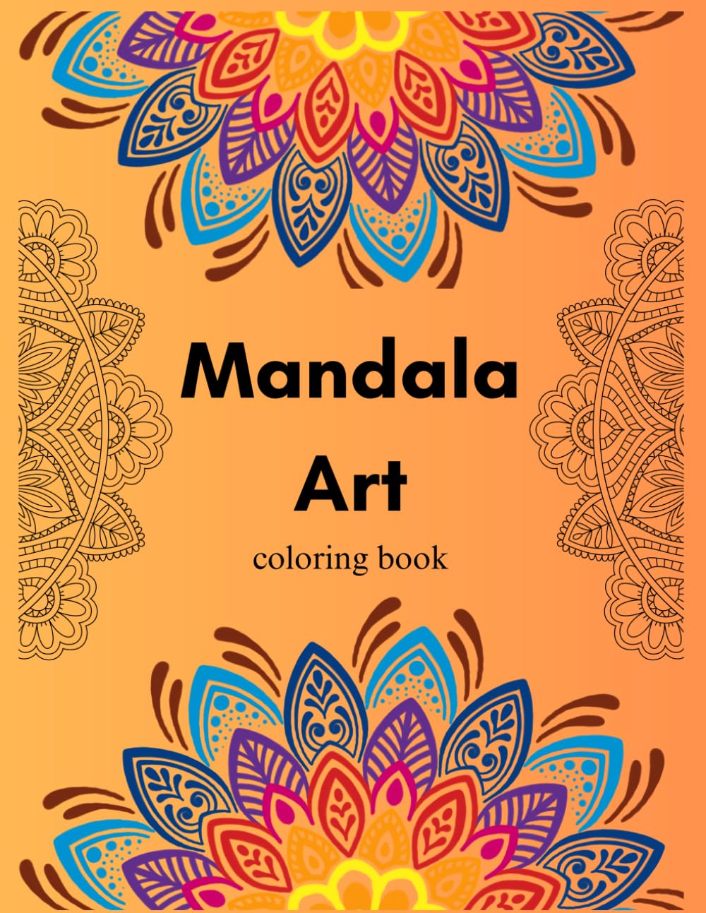 ler totalmente Mandala art coloring book