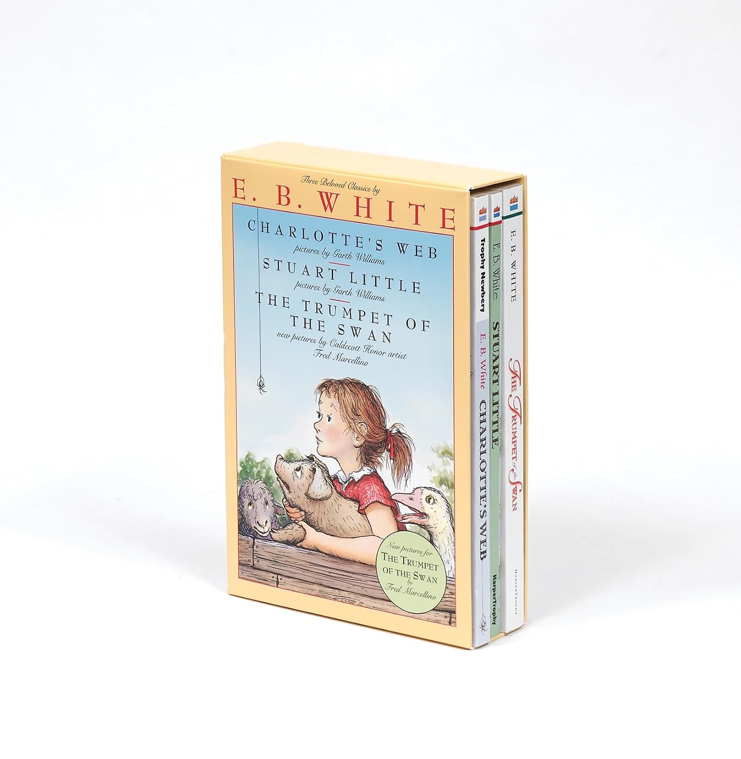 E. B. White Box Set: Charlotte's Web, Stuart Little, the Trumpet of the Swan baixar livro de graça