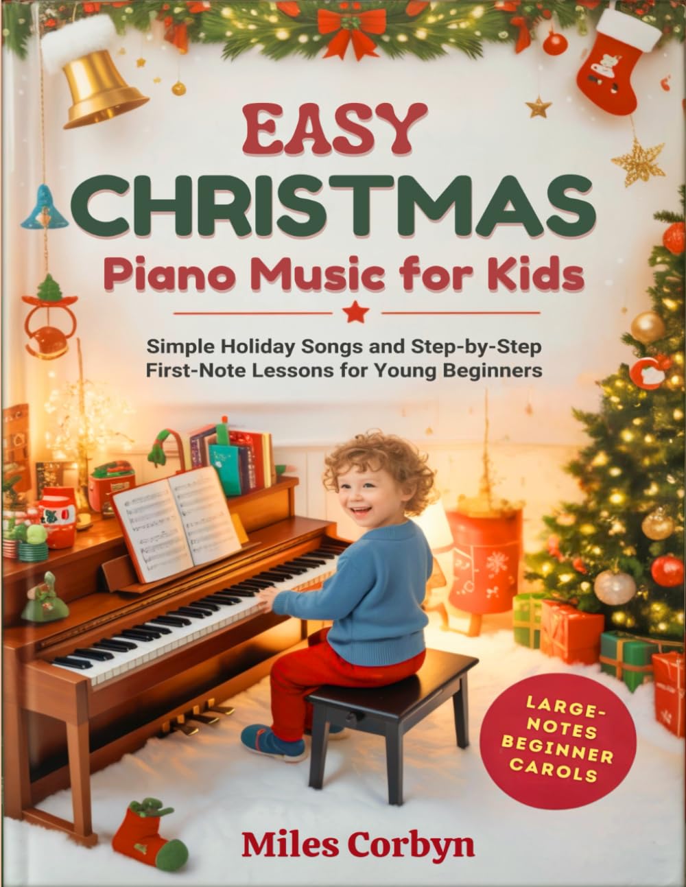 capítulo por capítulo baixar Easy Christmas Piano Music for Kids: Simple Holiday Songs and Step-By-Step First-Note Lessons for Young Beginners