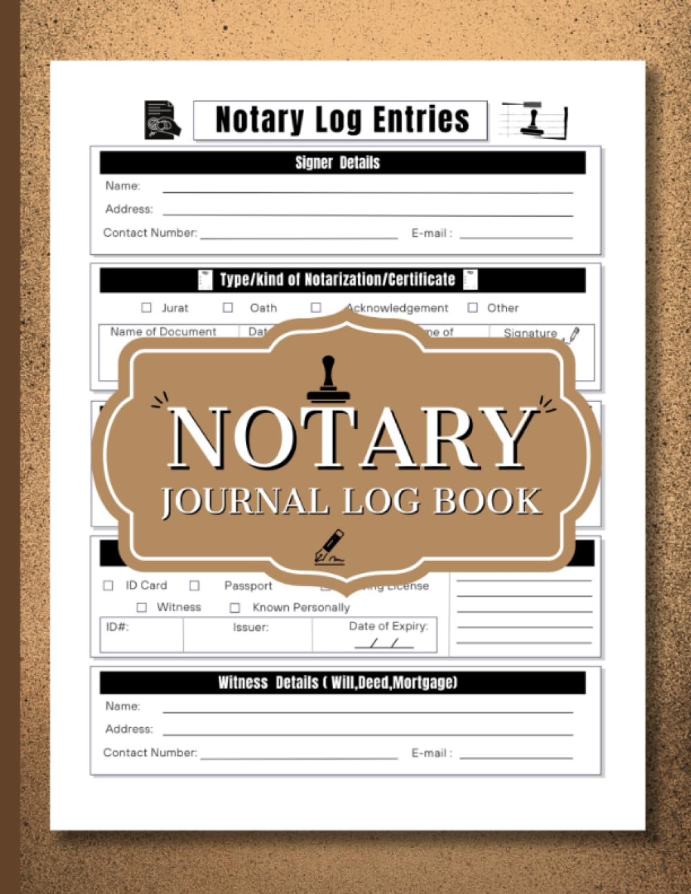 Notary Journal Log Book: A Comprehensive Register for Public Notaries baixar livro de graça