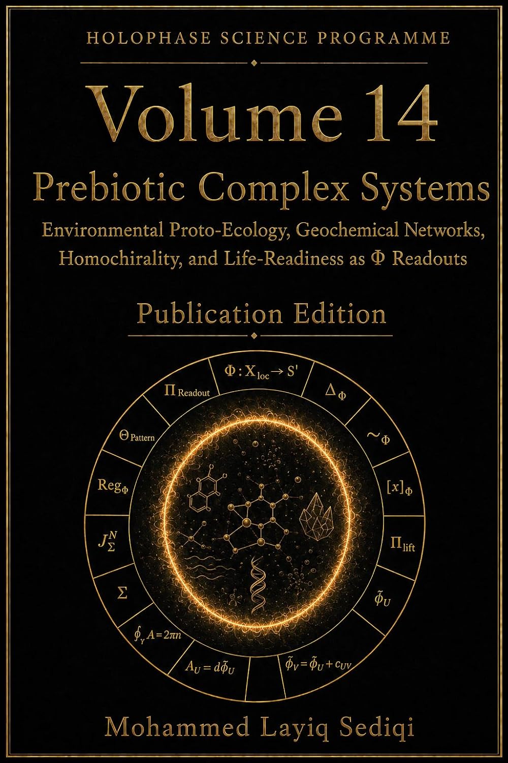 ler totalmente Prebiotic Complex Systems: Environmental Proto-Ecology, Geochemical Networks, Homochirality, and Life-Readiness as Φ Readouts (Holophase Science Programme Book 24) (English Edition)