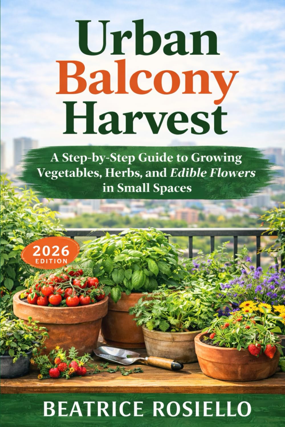 Urban Balcony Harvest: A Step-by-Step Guide to Growing Vegetables, Herbs, and Edible Flowers in Small Spaces baixar o livro de graça