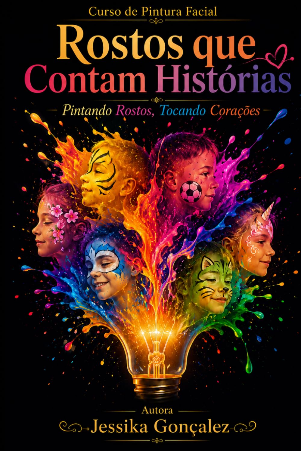 Rostos que Contam Histórias: Curso De Pintura Facial (Portuguese Edition) baixar o livro de graça