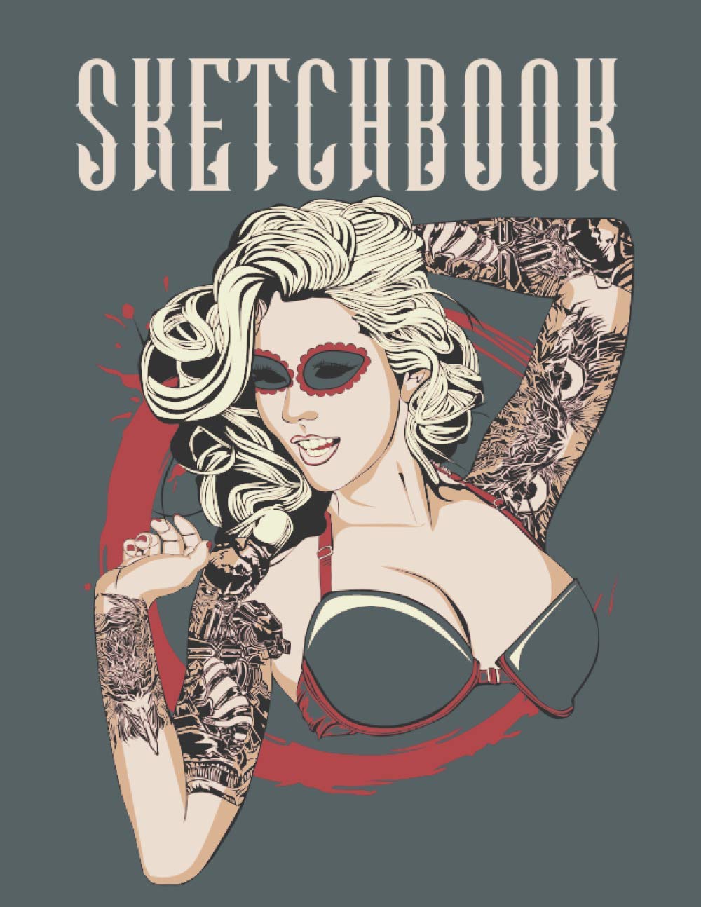 ler totalmente Sketchbook: Brilliant Gift Idea For Tattoo Master (Airbrushing Books for Drawing Sketches)