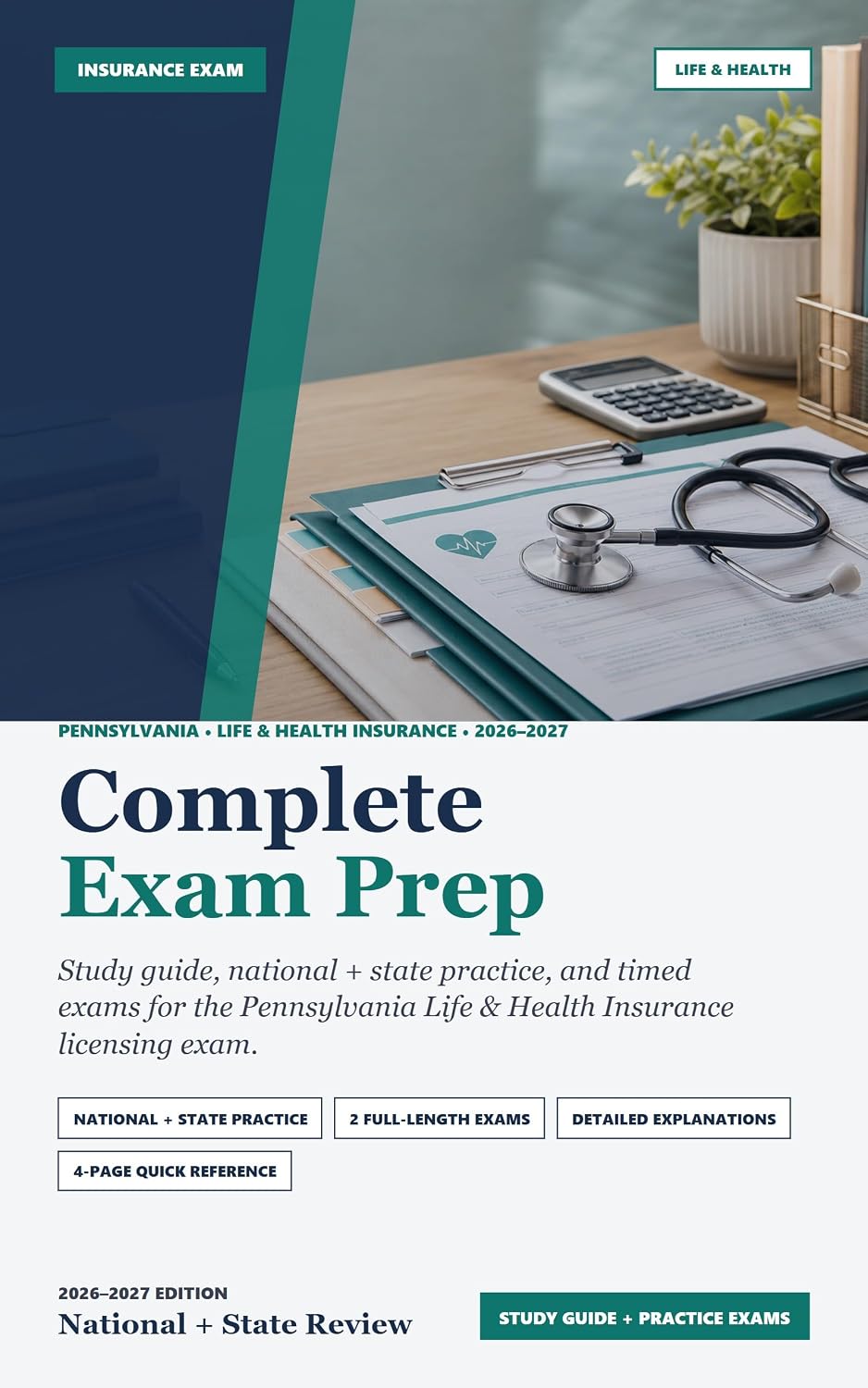 Pennsylvania Life and Health Insurance Exam Prep 2026–2027: 600+ Practice Questions, Two Full-Length Practice Exams, and the Current Pennsylvania Code... Licensing Exam Prep) (English Edition) baixar o livro de graça
