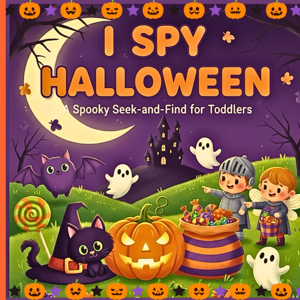 I Spy Halloween Book for Ages 2-5: Fun & Spooky Game includes Ghosts, Bats & Much More baixar livro de graça