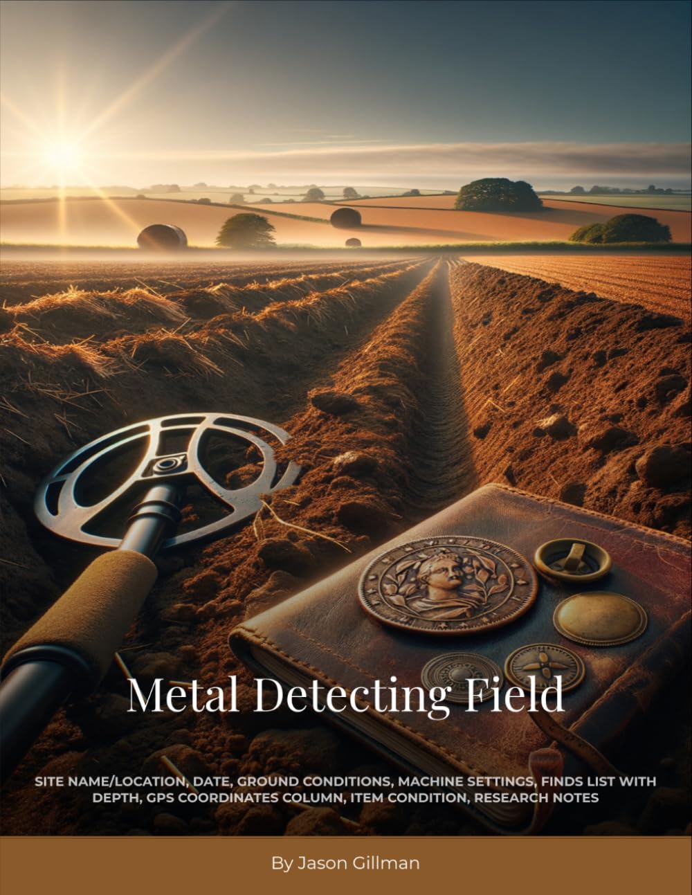 capítulo por capítulo baixar Metal Detecting Field Log: Site name/location, date, ground conditions, machine settings, finds list with depth, GPS coordinates column, item condition, research notes