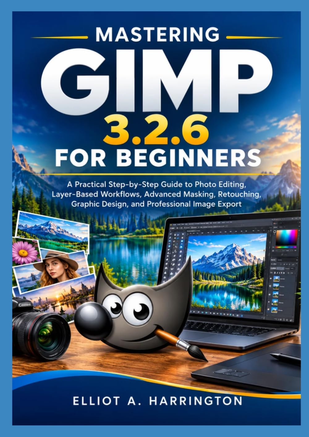 MASTERING GIMP 3.2.6 FOR BEGINNERS: A Practical Step-by-Step Guide to Photo Editing, Layer-Based Workflows, Advanced Masking, Retouching, Graphic Design, and Professional Image Export baixar o livro de graça