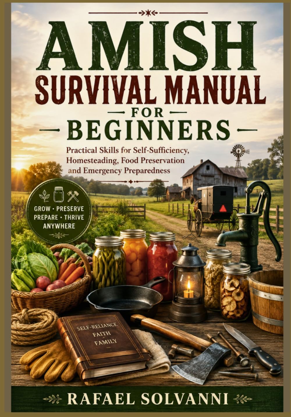 Amish Survival Manual for Beginners: Practical Skills for Self-Sufficiency, Homesteading, Food Preservation and Emergency Preparedness baixar livro de graça