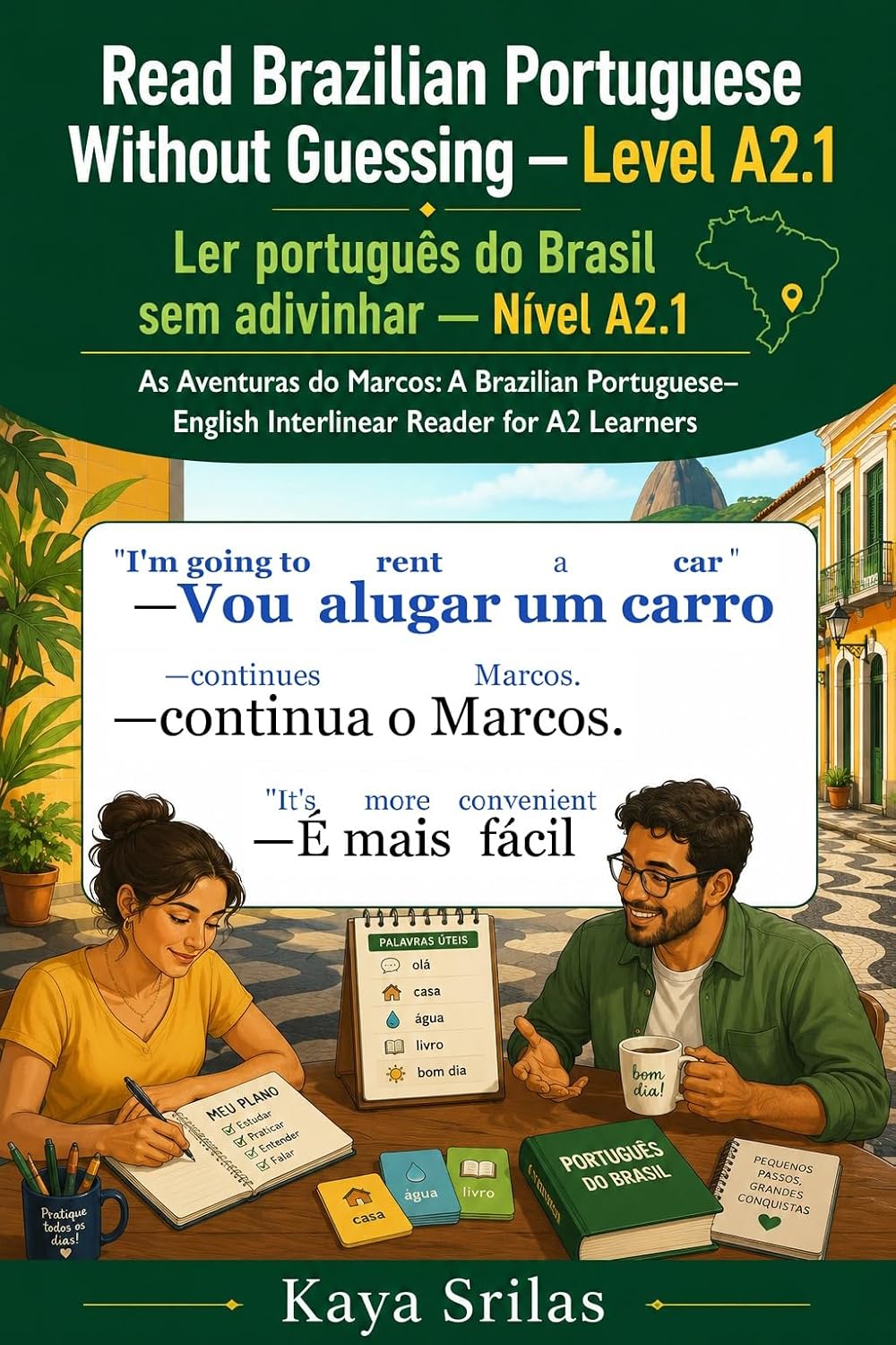 capítulo por capítulo baixar Read Brazilian Portuguese Without Guessing — Level A2.1 / Ler português do Brasil sem adivinhar — Nível A2.1: As Aventuras do Marcos: A Brazilian Portuguese–English... português do Brasil sem adivinhar Livro 3)