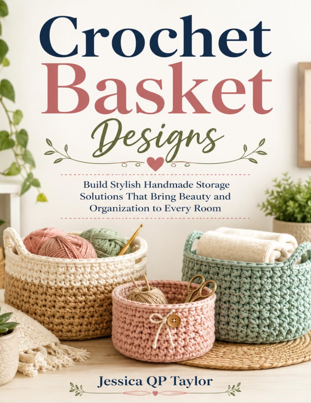 ler totalmente Crochet Basket Designs: Build Stylish Handmade Storage Solutions That Bring Beauty and Organization to Every Room