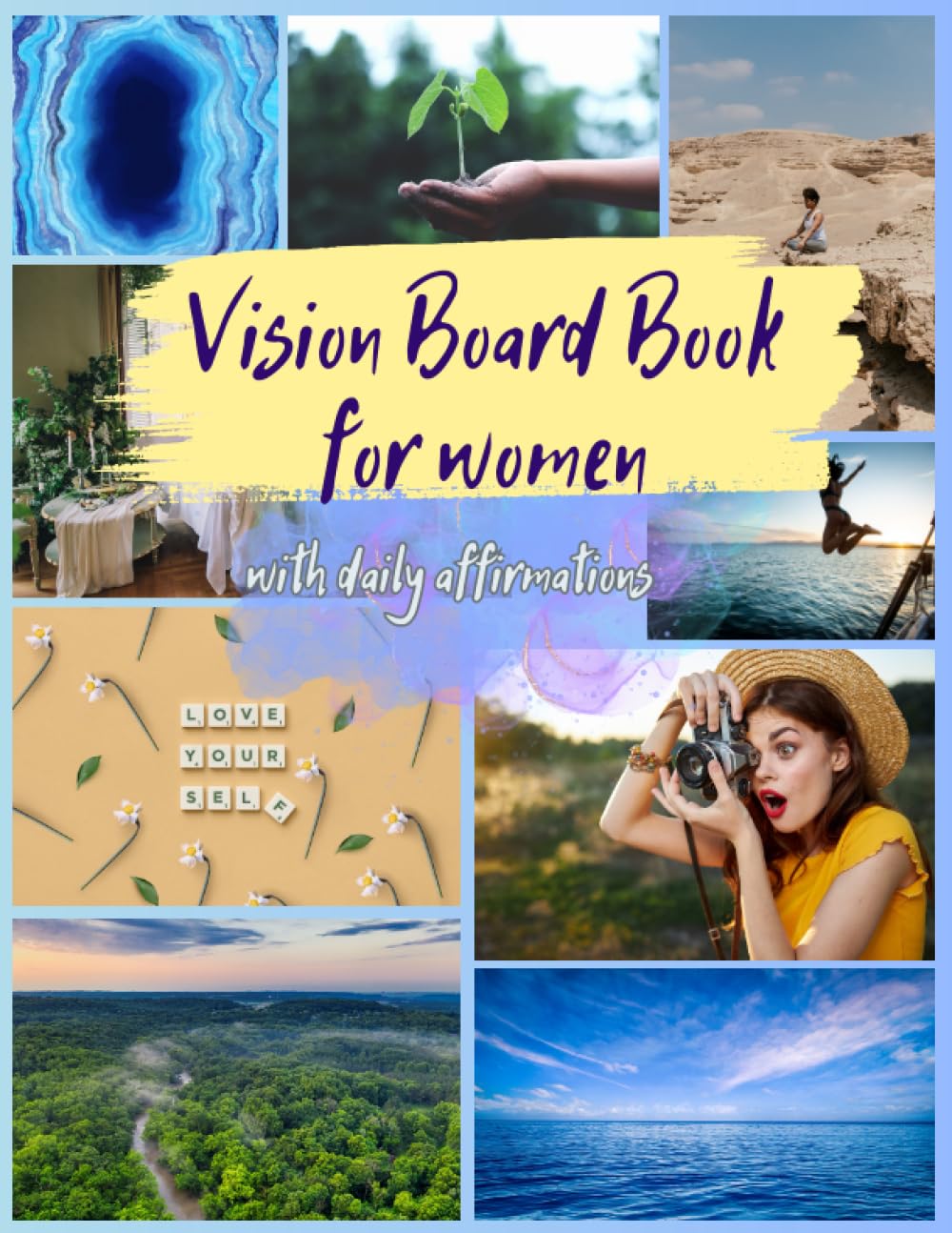 Vision Board Book for Women with daily affirmations baixar o livro de graça
