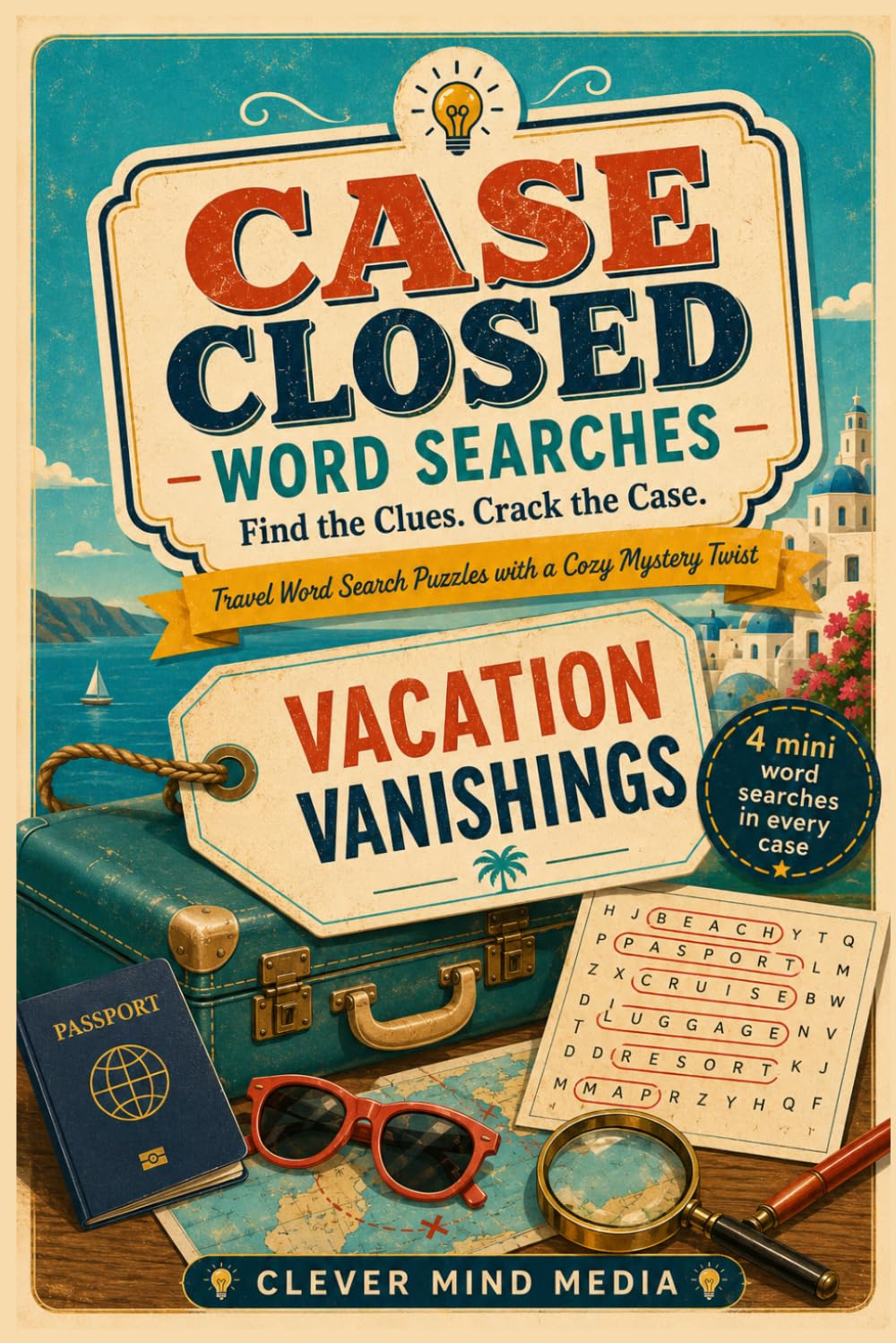 ler totalmente Vacation Vanishings: Travel Word Search Puzzles with a Cozy Mystery Twist (Case Closed Word Searches)