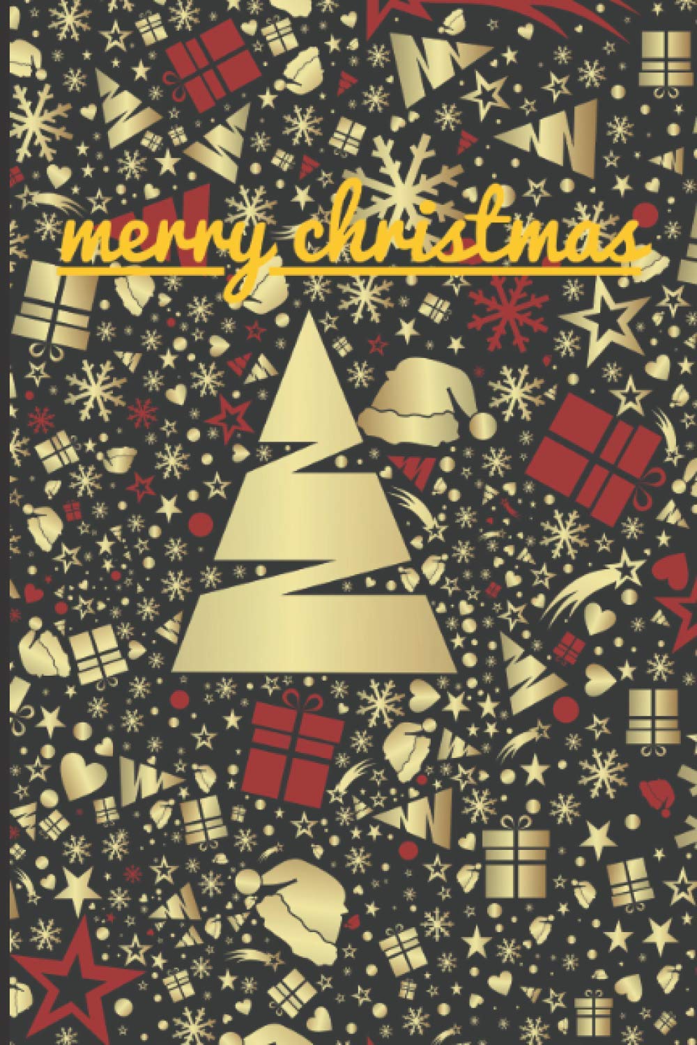 ler totalmente merry christmas: Simple notebook journal (size 6"x 9", 120 pages)
