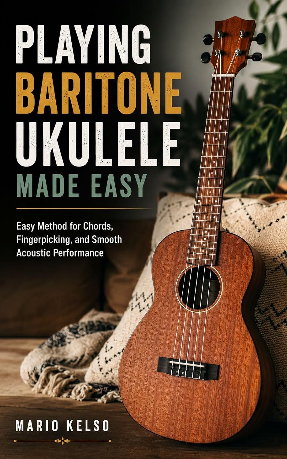 ler totalmente Playing Baritone Ukulele Made Easy: Easy Method for Chords, Fingerpicking, and Smooth Acoustic Performance (English Edition)