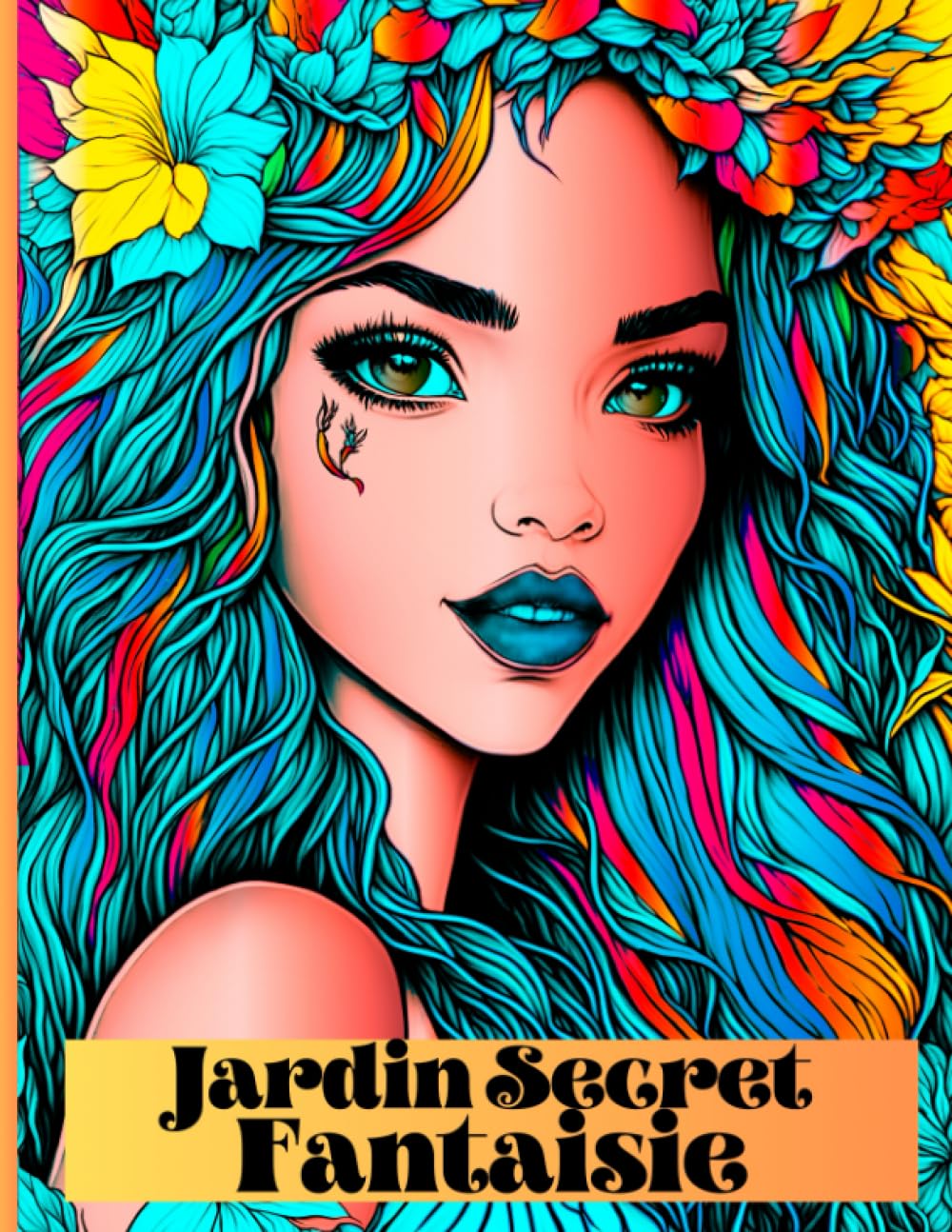 ler totalmente Jardin Secret Fantaisie: Apportez un peu de magie dans votre vie avec ce livre de coloriage - Chaque page est digne d'une reine et chaque dessin Fleurit avec de la couleur (French Edition)