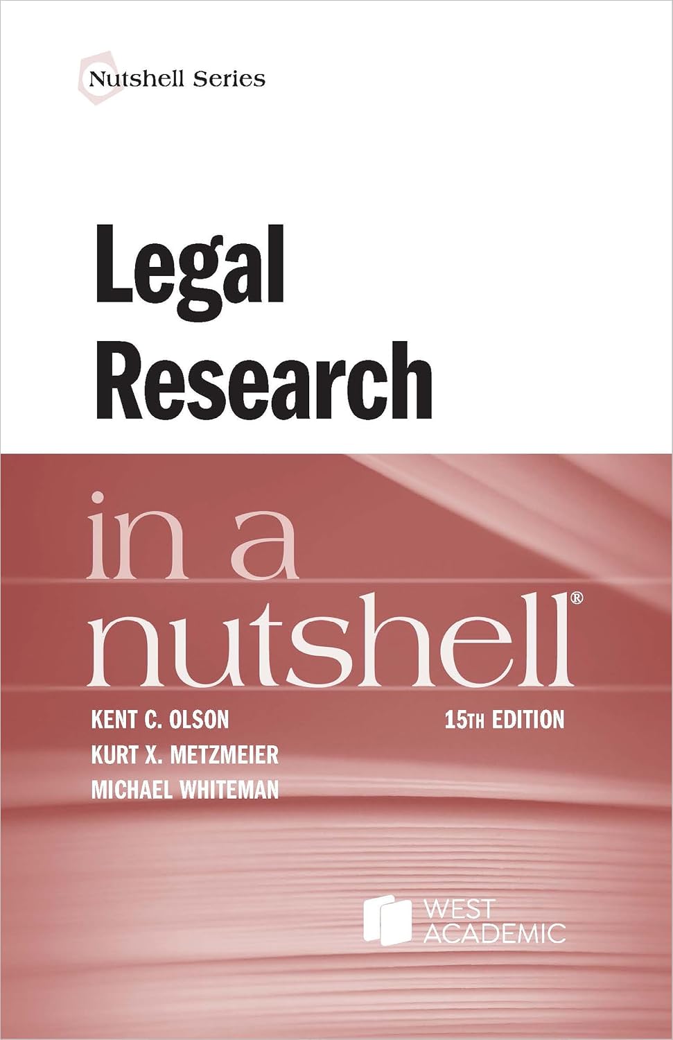 ler totalmente Legal Research in a Nutshell
